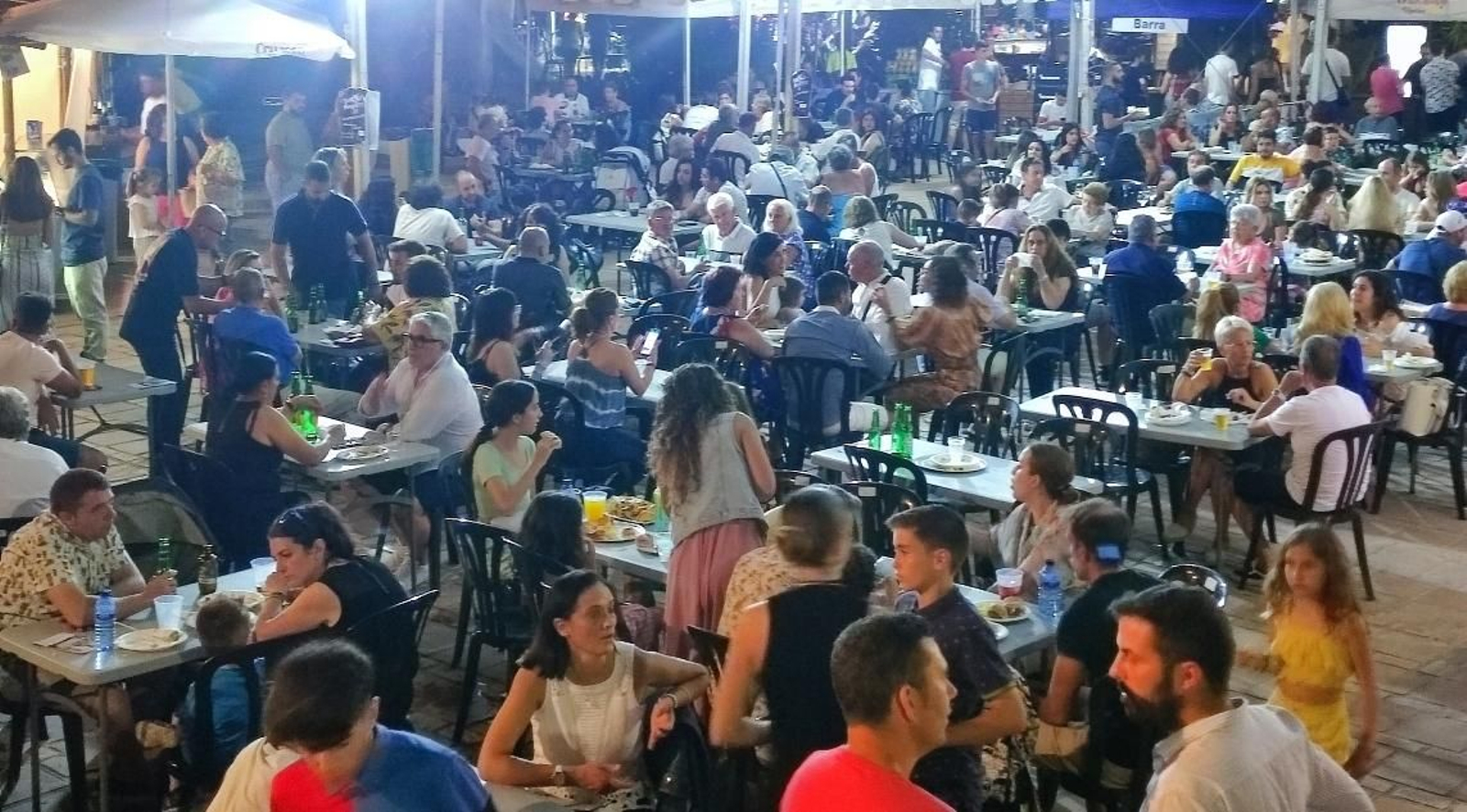 Ambiente en una de las jornadas de la 23ª Feria Gastronómica de Almuñécar