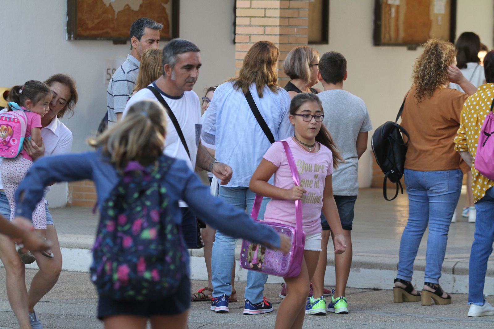la vuelta al cole en los colegios de Huelva en Imágenes