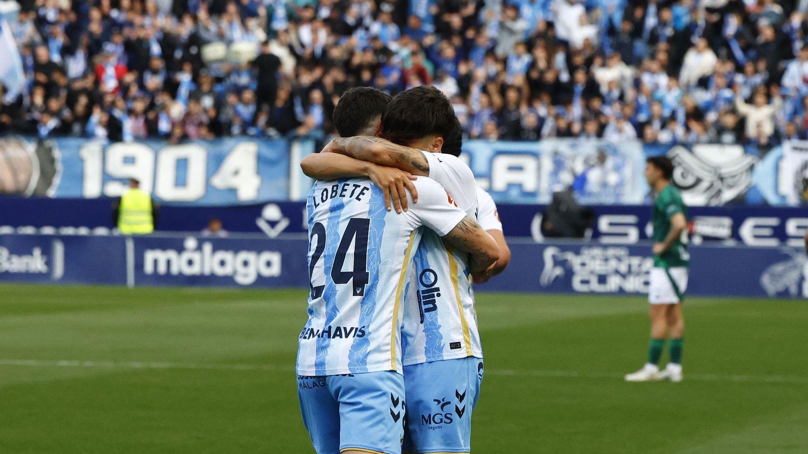 El Málaga CF-Racing de Ferrol, en fotos