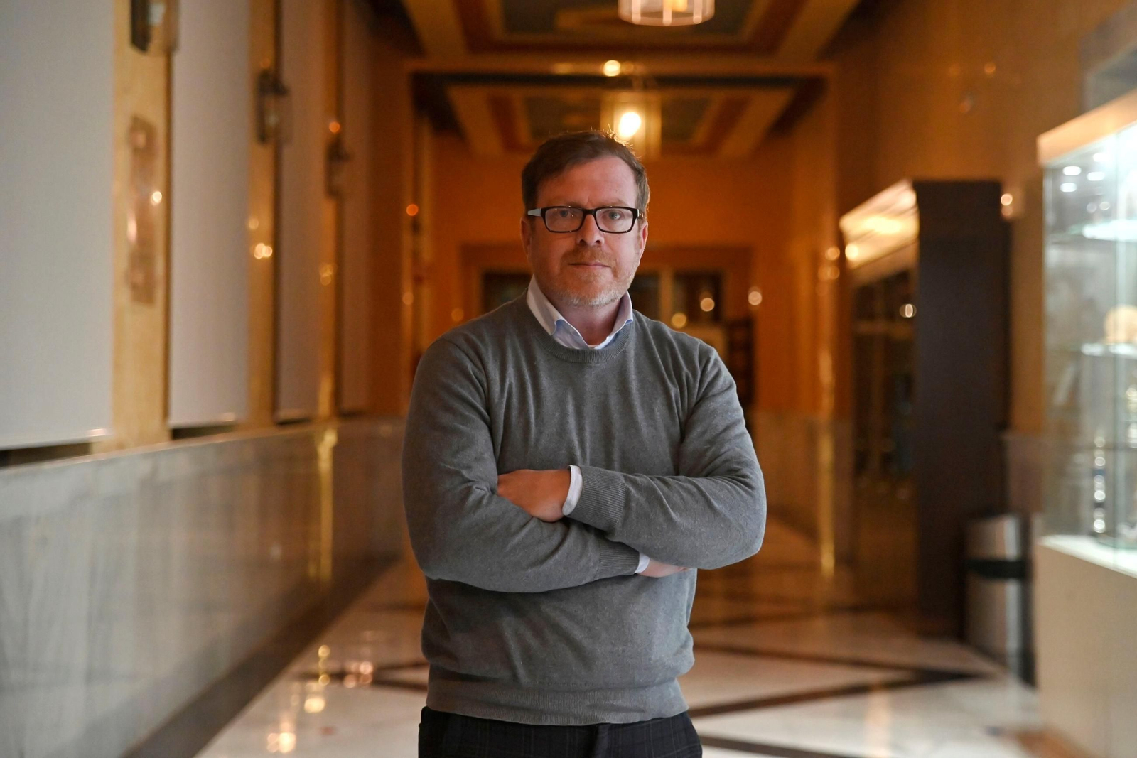 El presidente de Hostecor, Jesús Guerrero.