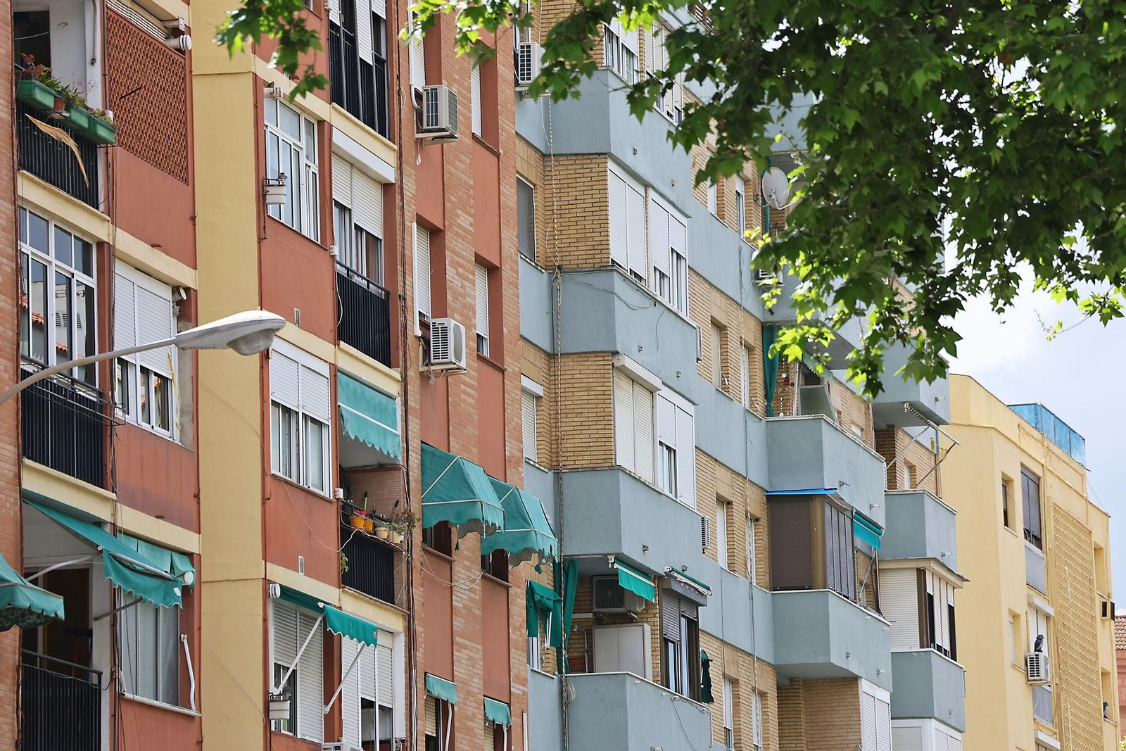 Bloque de viviendas en Huelva capital.