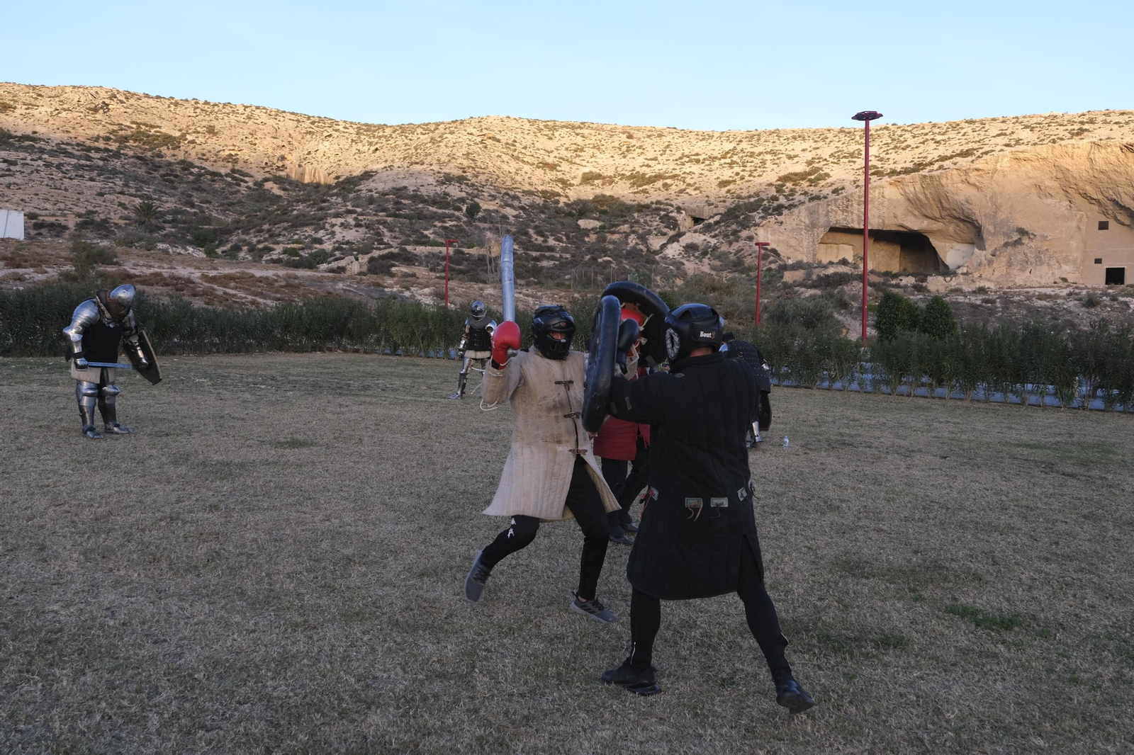 Fotogalería de los combates medievales en Almería