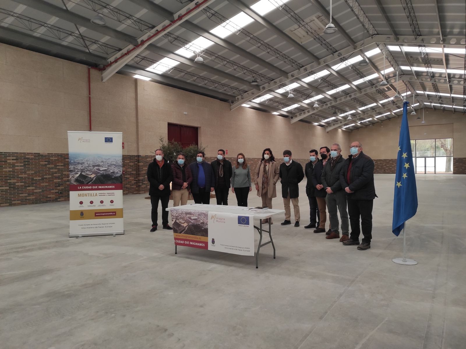 Recepción de las obras del complejo Envidarte de Montilla.