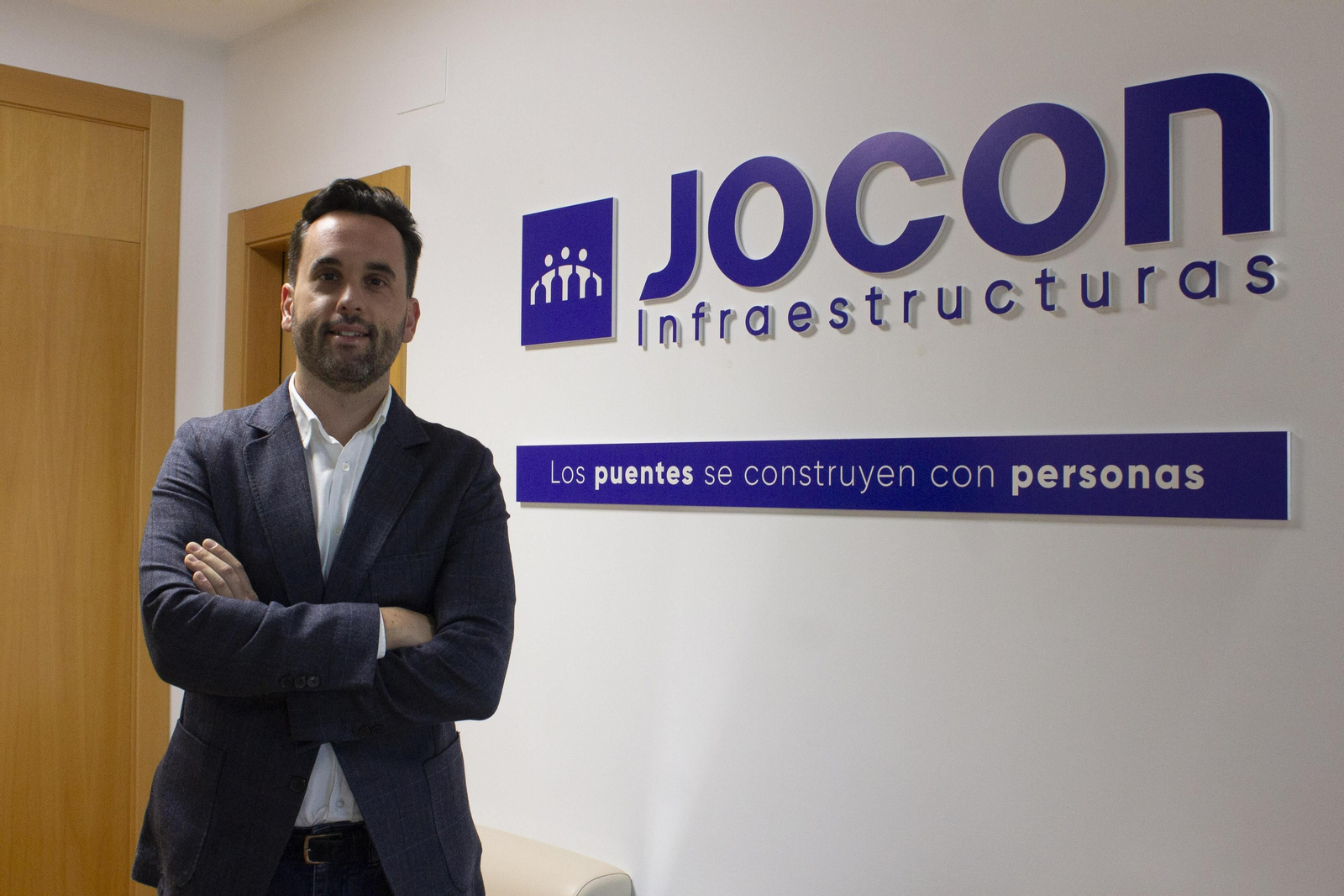 José Antonio Martínez en la sede de Jocon