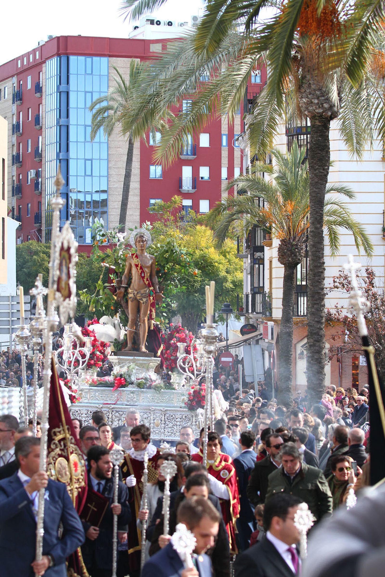 La procesión de San Sebastian en Imágenes.