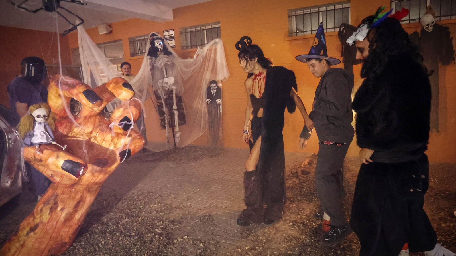 Mucho miedo en el pasaje del terror del IES Andrés Benítez