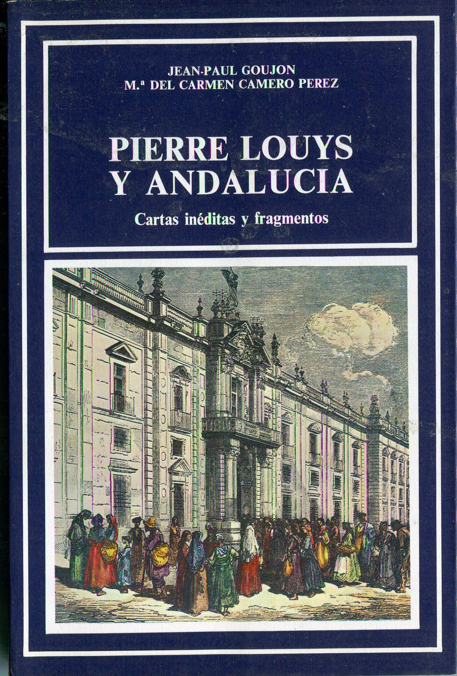 Portada del libro Pierre Louys y Andalucía.