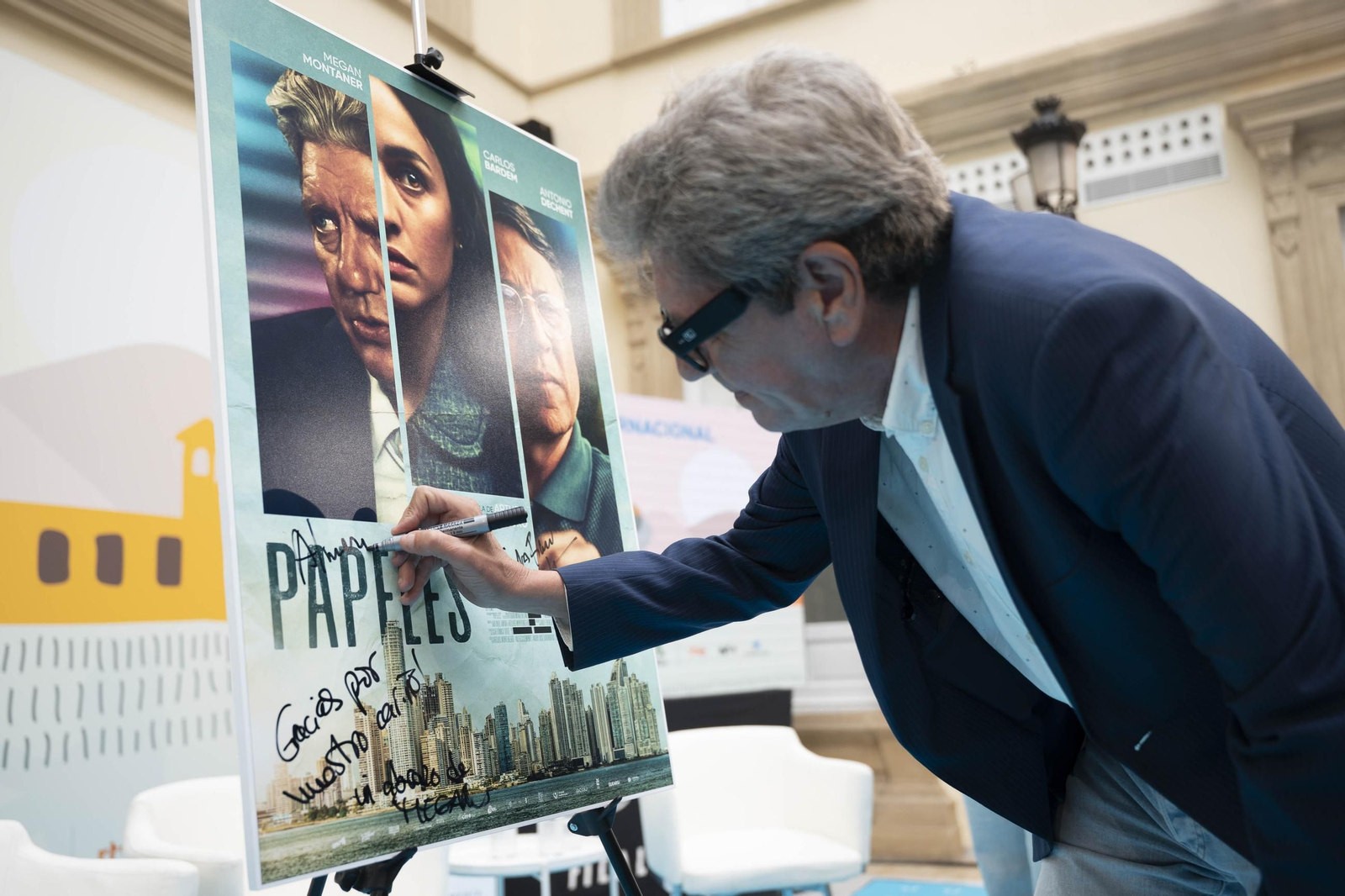 Así ha sido la presentación de la película 'Papeles', en imágenes