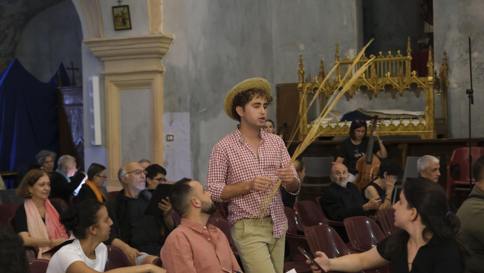 Ensayo general de la ópera de la academia musical de Vélez Blanco, en imágenes