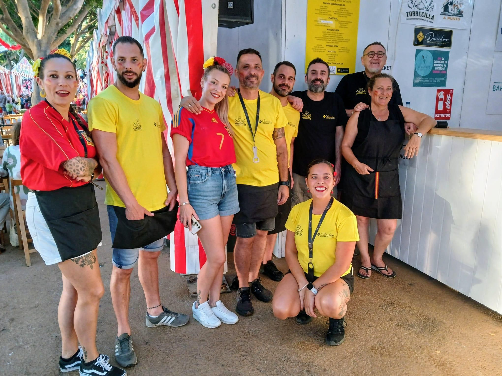 Así se ha vivido el triunfo de España desde la Feria de San Fernando: búscate en las imágenes