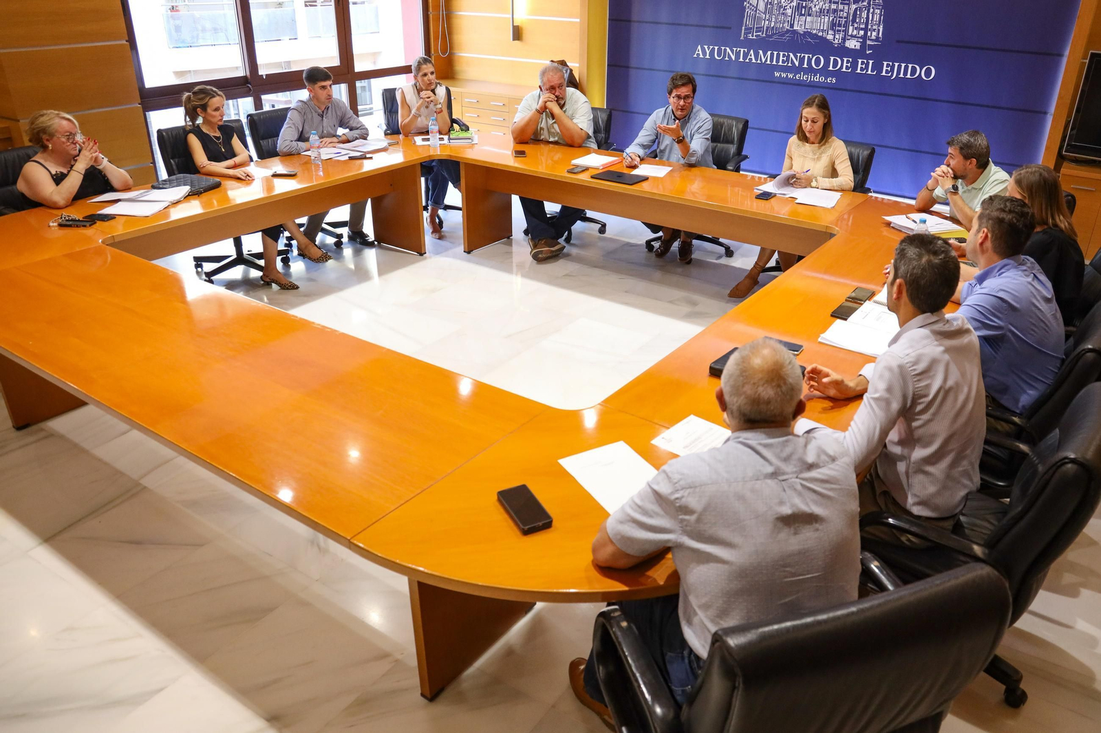 Junta de Gobierno Local celebrada este jueves en el Ayuntamiento de El Ejido