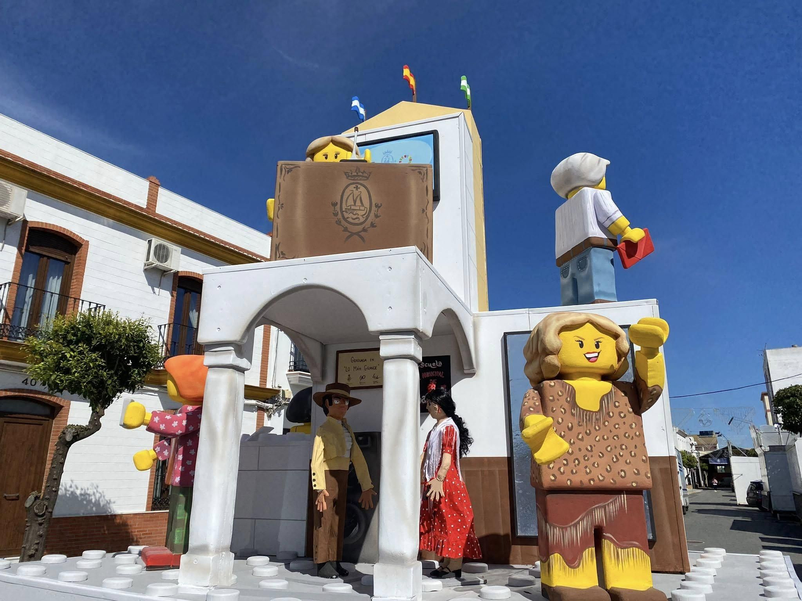 En este pueblo de Huelva también se celebran las fallas: "La cremá será este domingo" En este pueblo de Huelva también se celebran las fallas: "La cremá será este domingo"