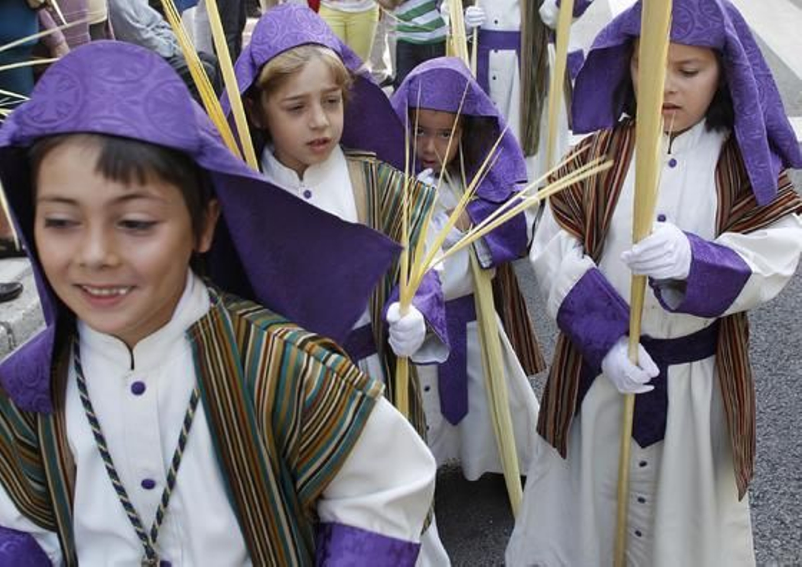 El buen tiempo acompaña a las procesiones en este primer día de Semana Santa

Foto: Sergio Camacho