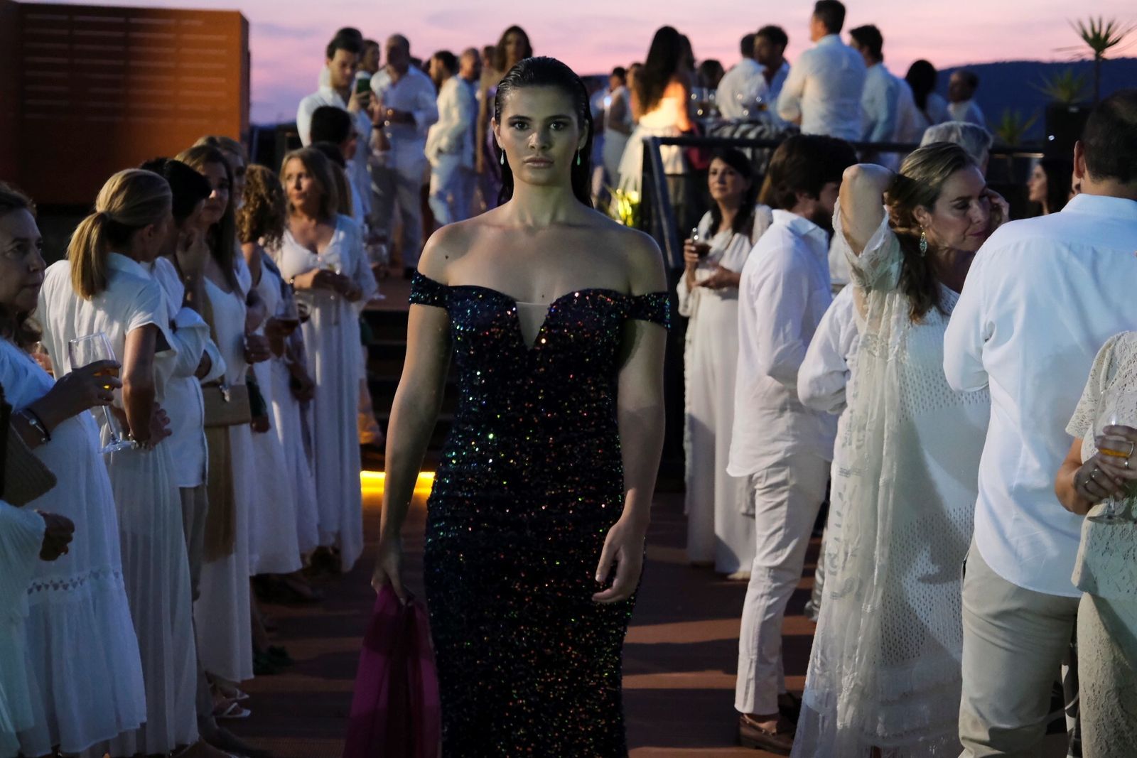 La Fiesta Blanca La Terraza Eurostars Palace de Córdoba, en imágenes