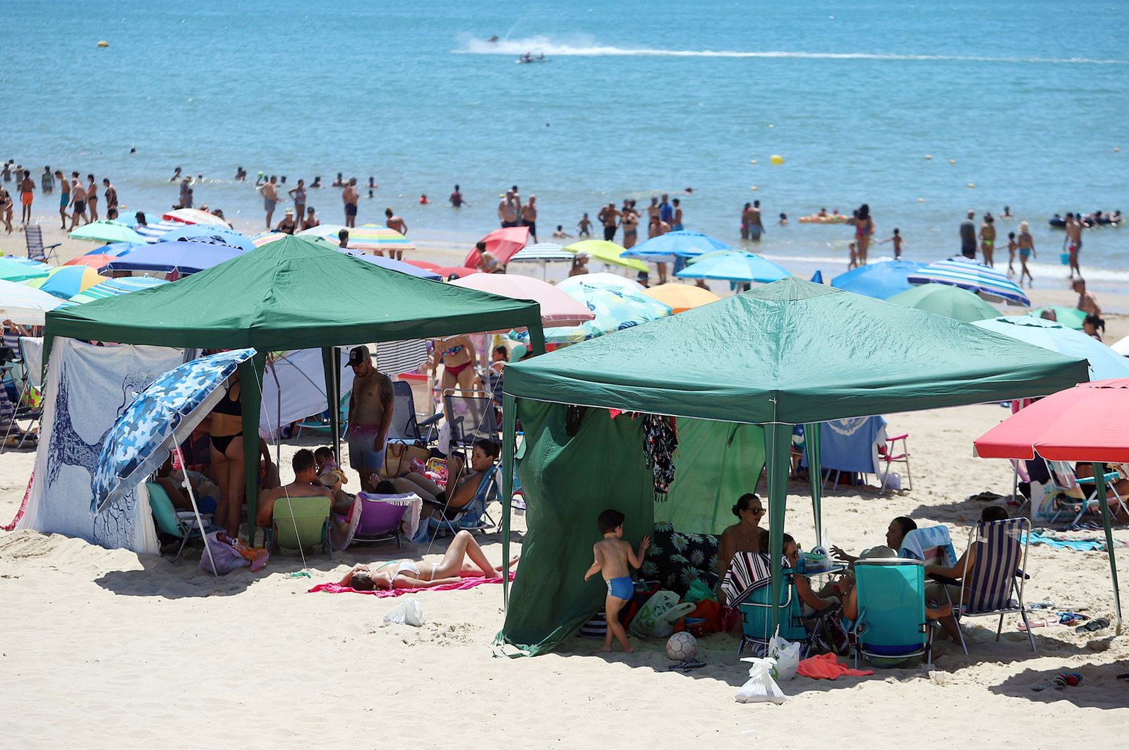 Imágenes del sábado 5 de agosto en Huelva