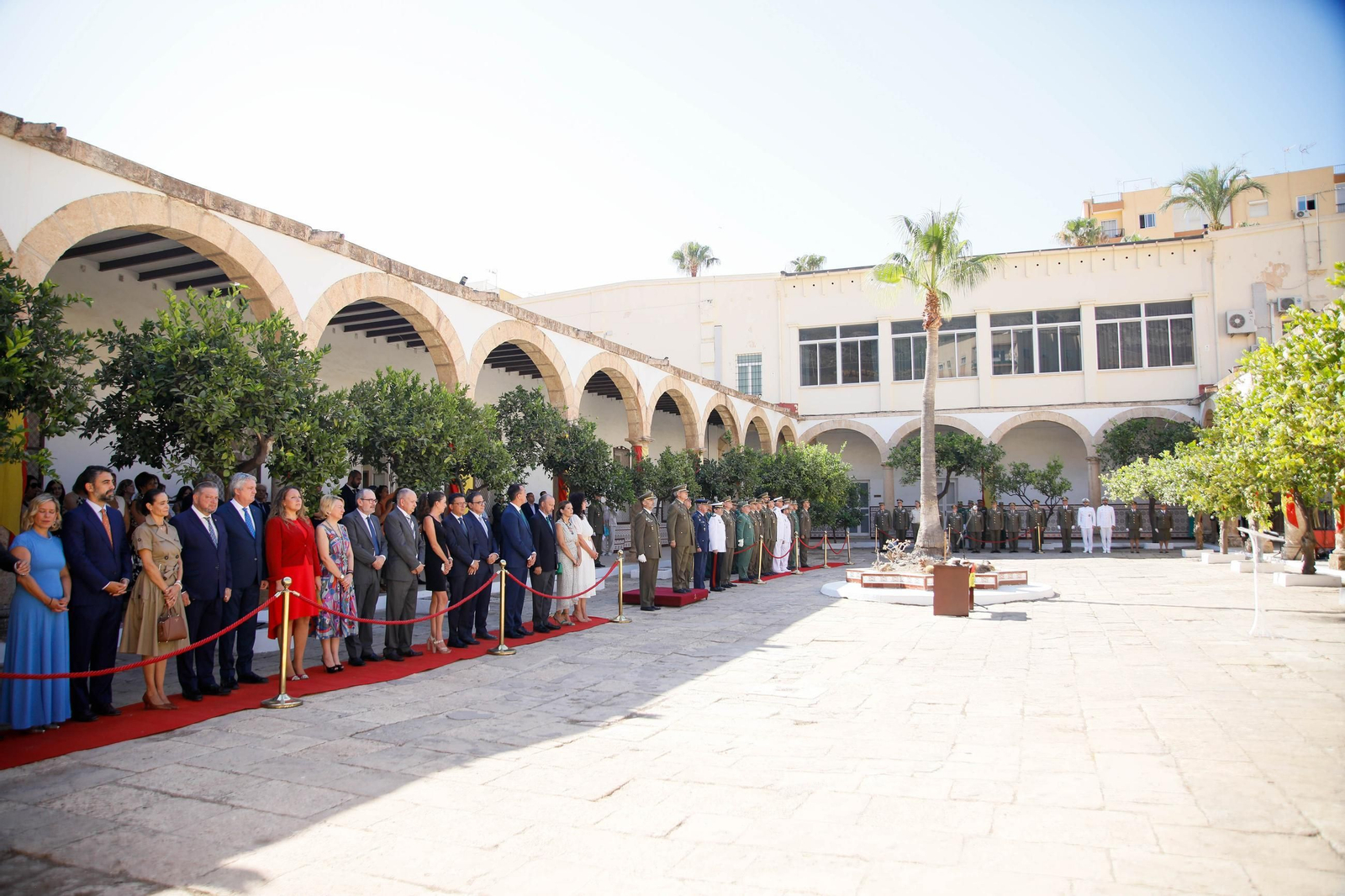 Toma de posesión del coronel José Manuel Lupiani Castellanos, en imágenes