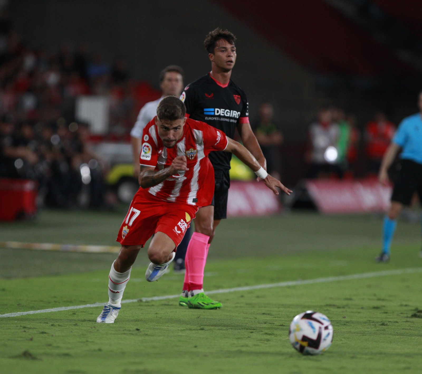Imágenes del partido U.D. Almería-Sevilla F.C.