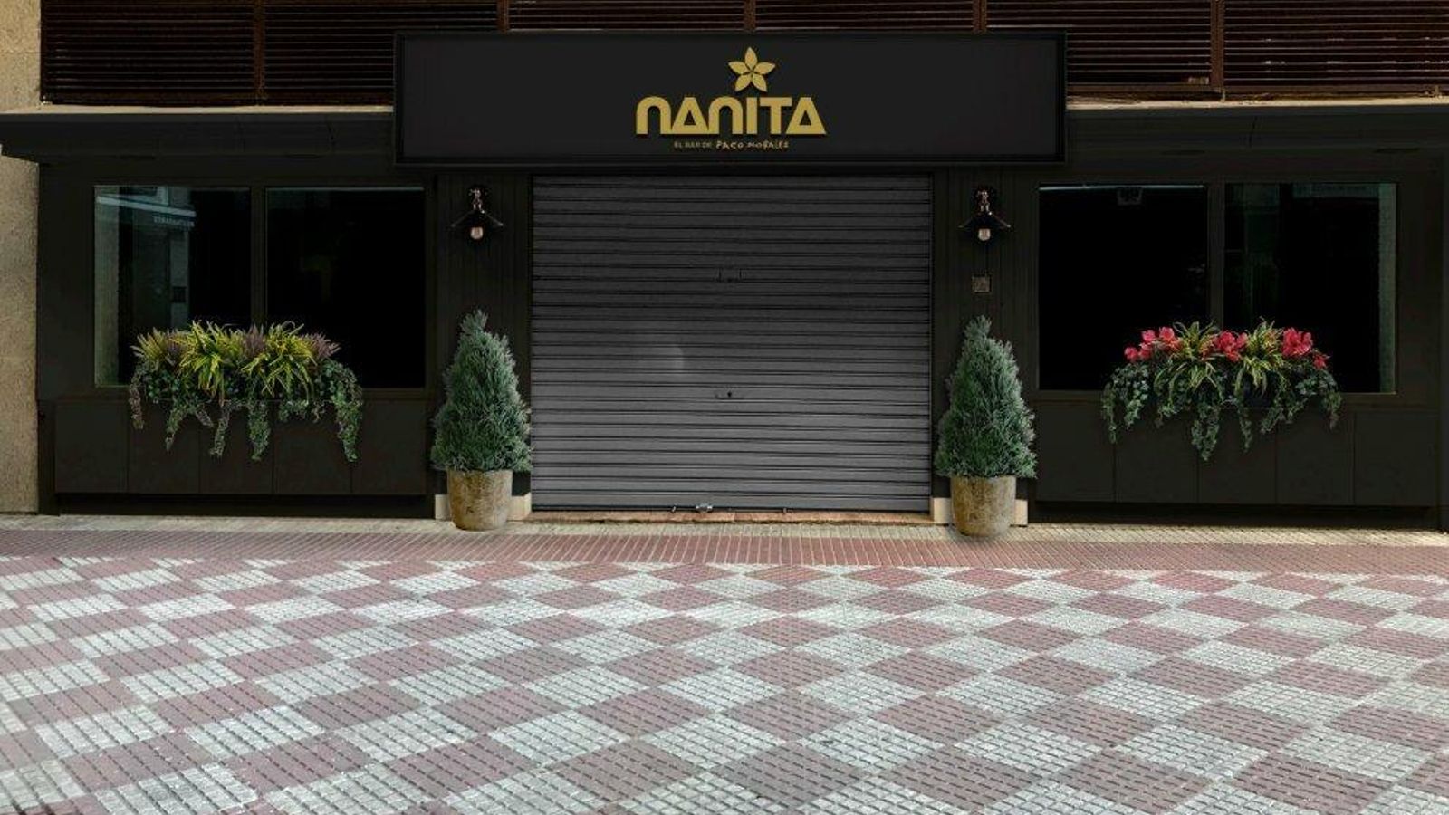 Recreación de cómo será la entrada del restaurante.