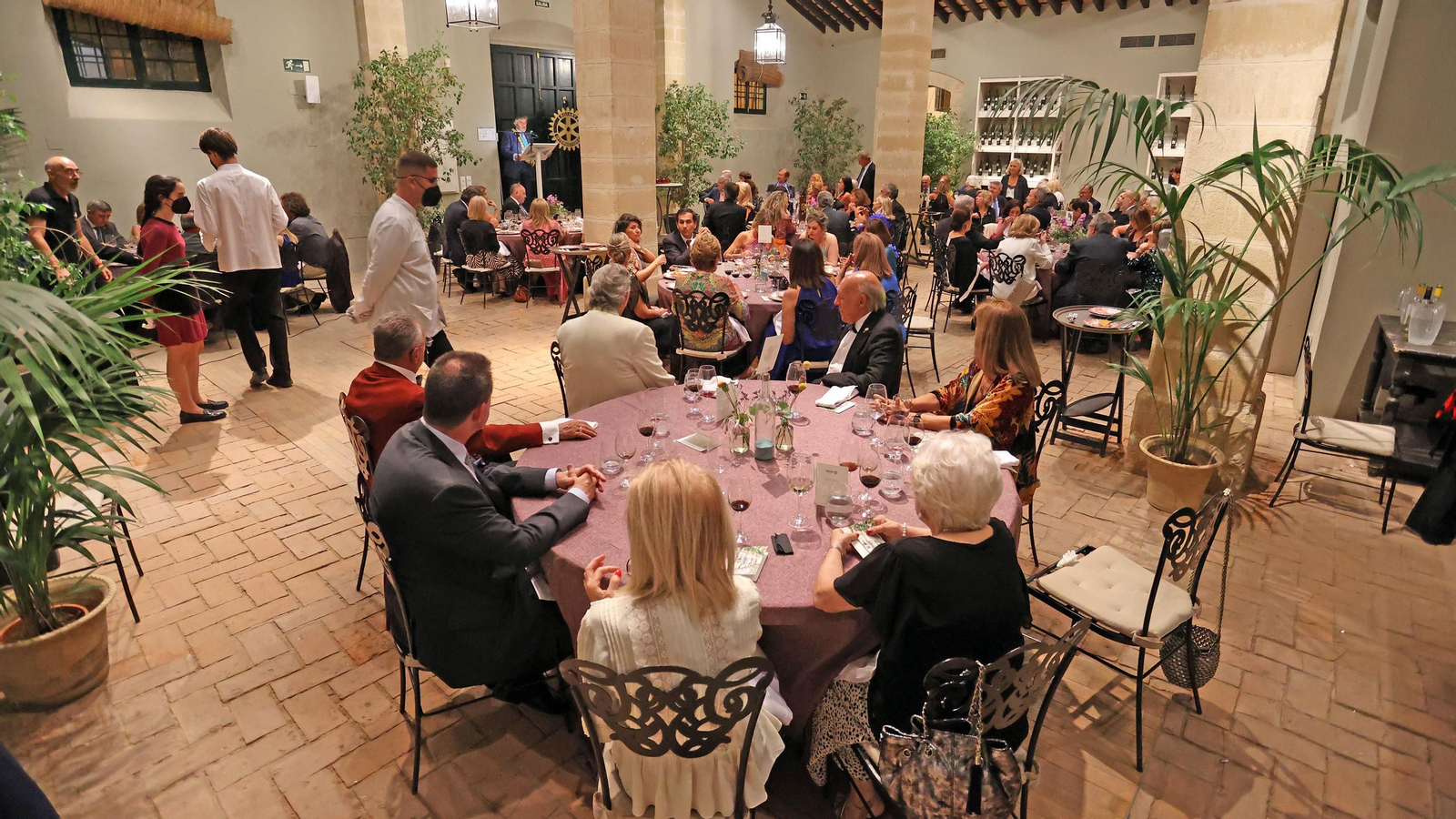 Imágenes de los premios Rotary Club de Jerez