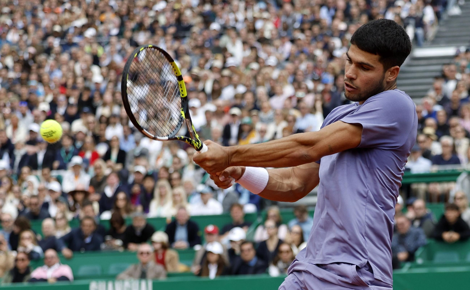 Las fotos del Davidovich-Alcaraz del Masters 1000 de Montecarlo