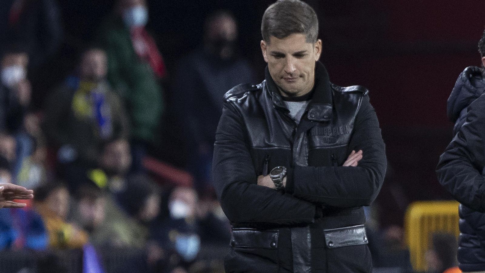 La situación de Robert Moreno es nada fácil en el Granada CF.