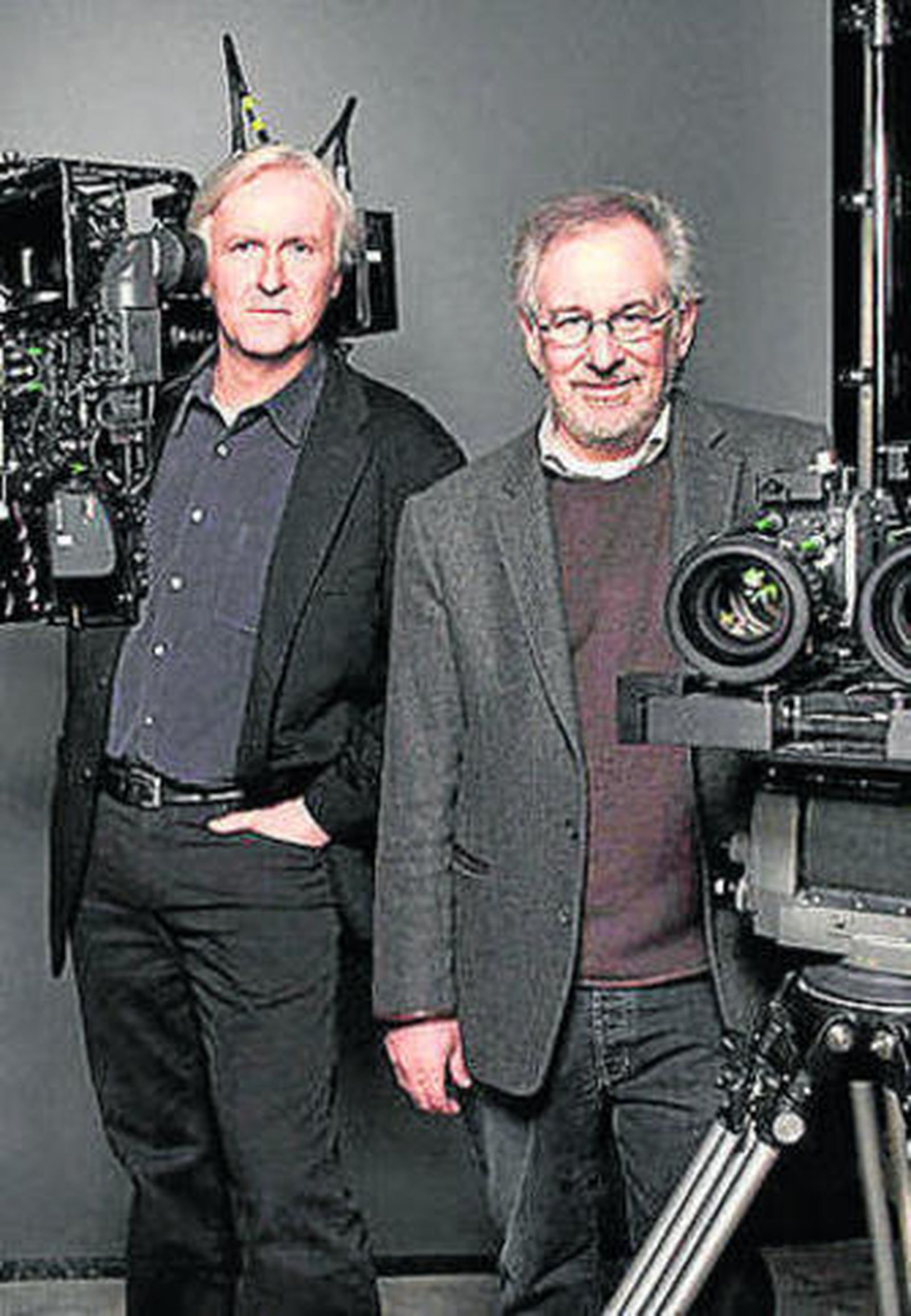Cameron y Spielberg.