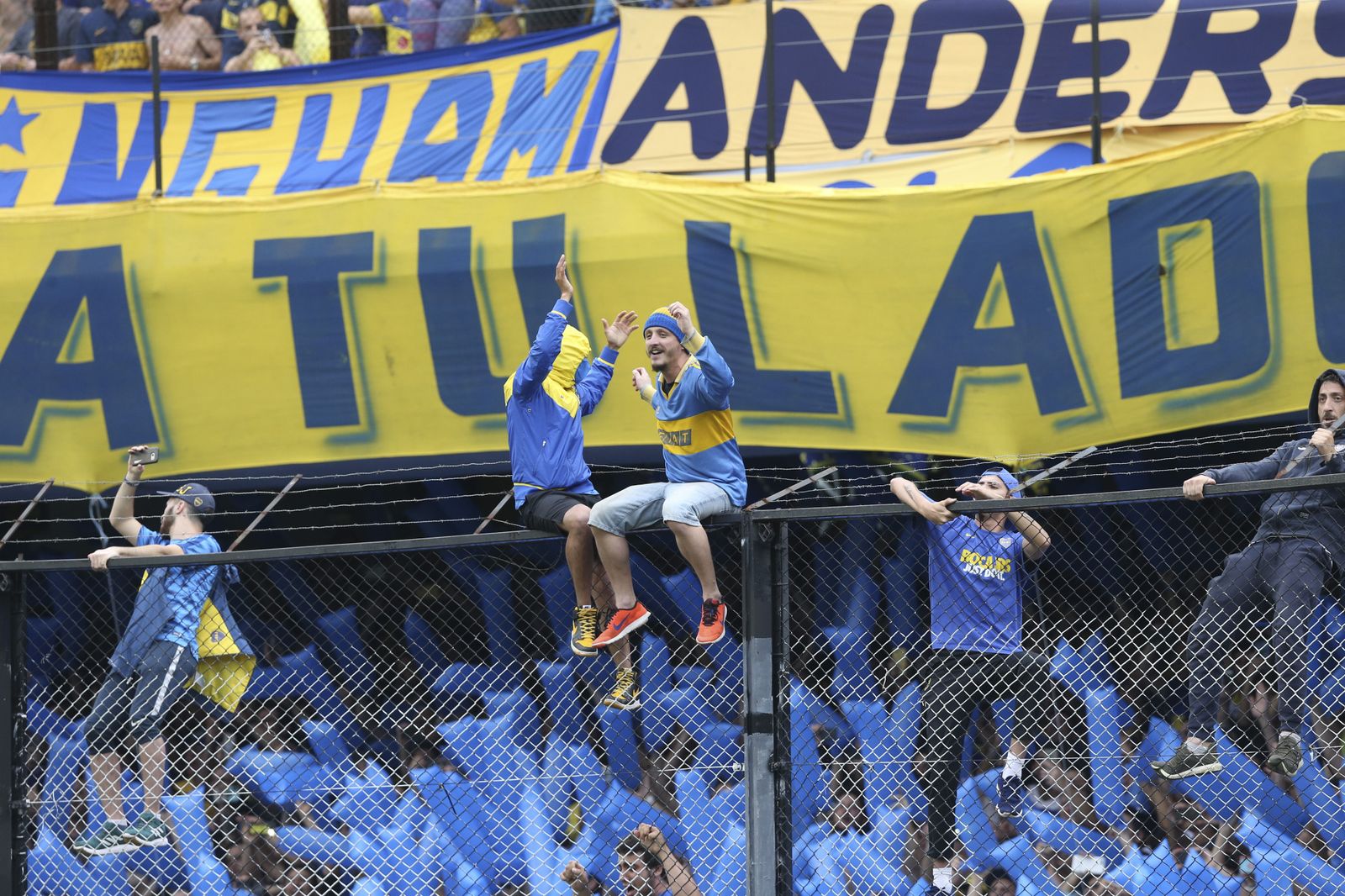Las imágenes del Boca-River