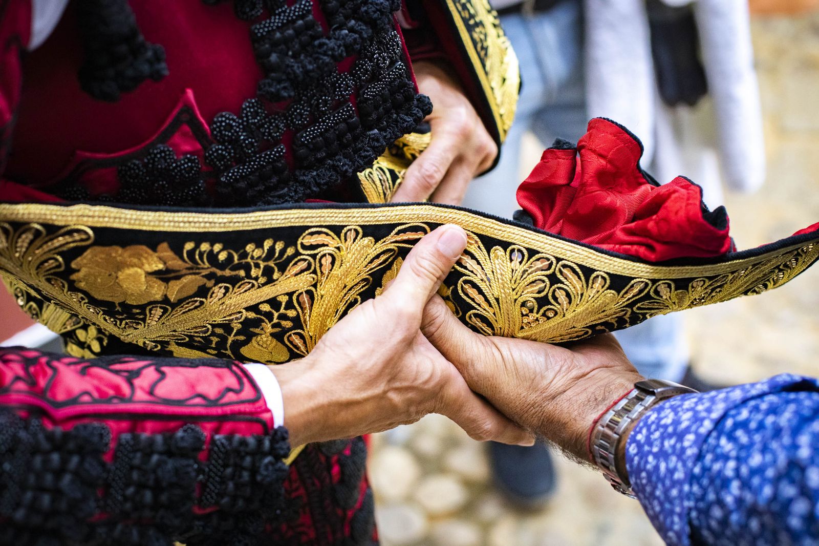 Diego Urdiales, Sebastián Castella y Daniel Luque, en la plaza de toros de El Puerto