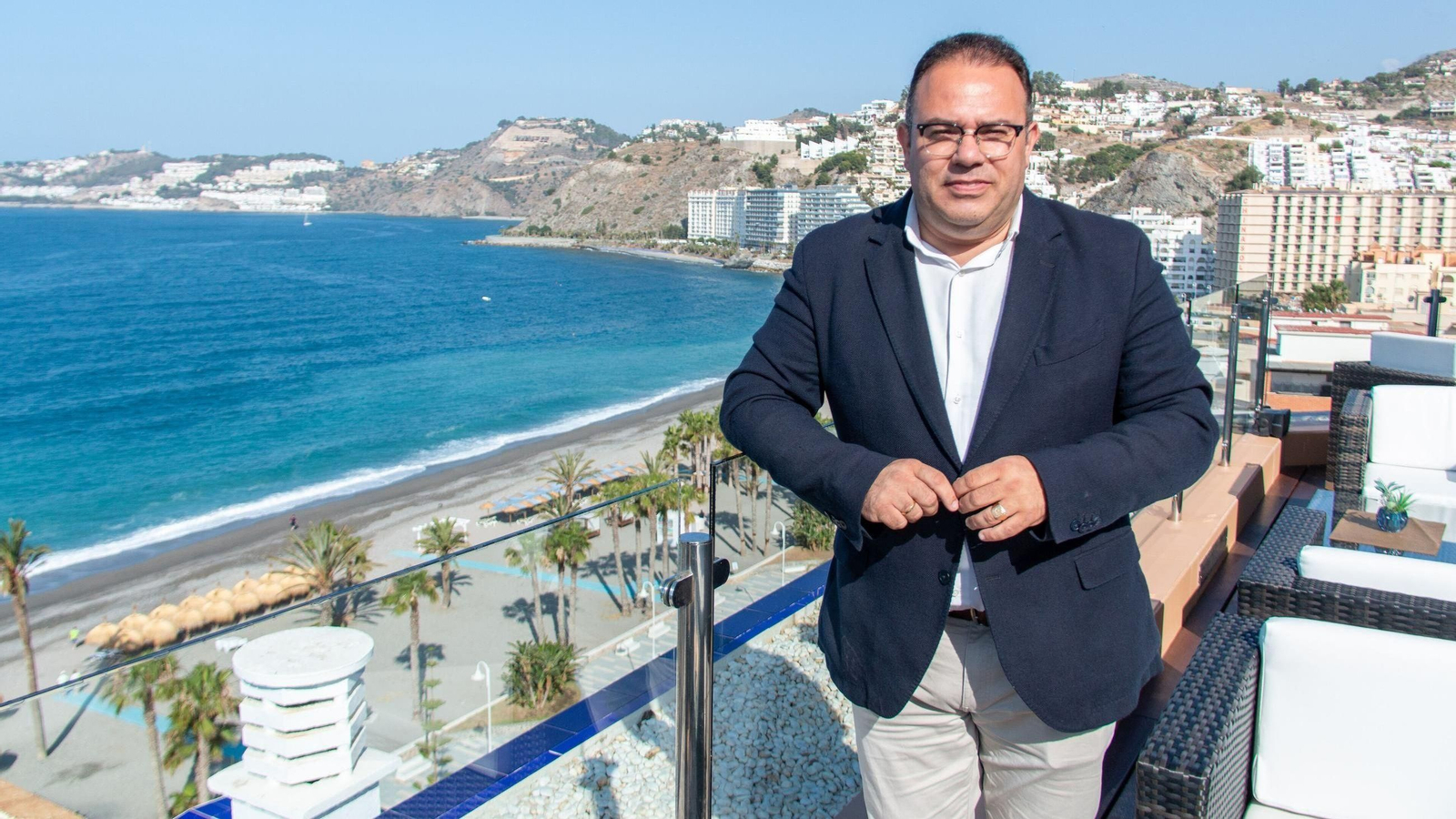 El alcalde de Almuñécar, Juanjo Ruiz Joya