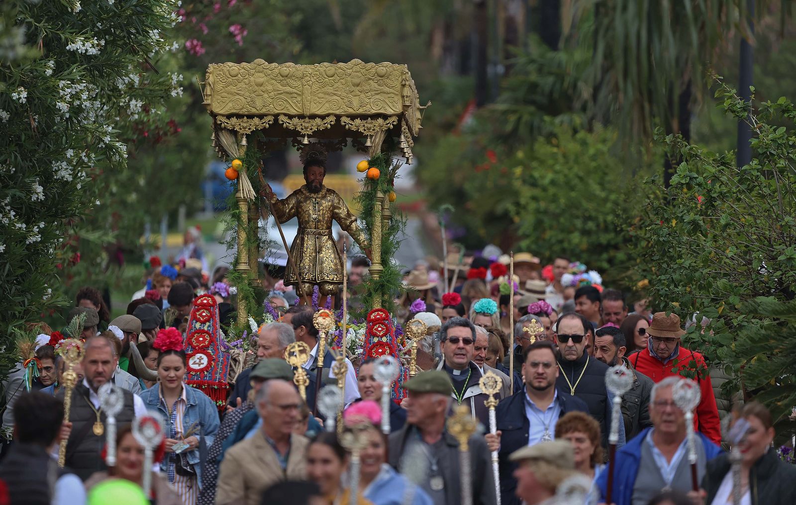 Búscate en las fotos del sábado en la romería de Los Barrios