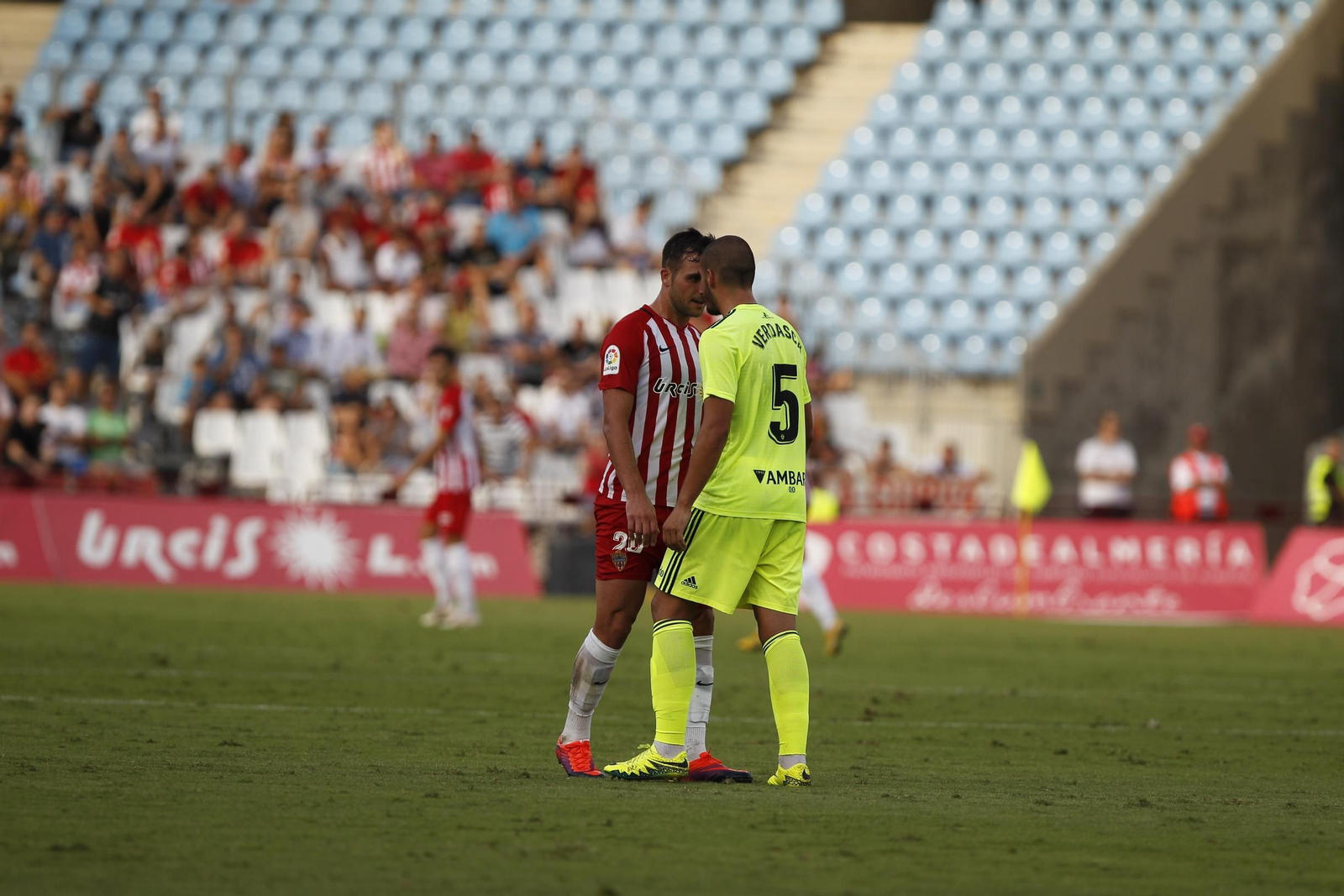 El UD Almería-Zaragoza, en imágenes