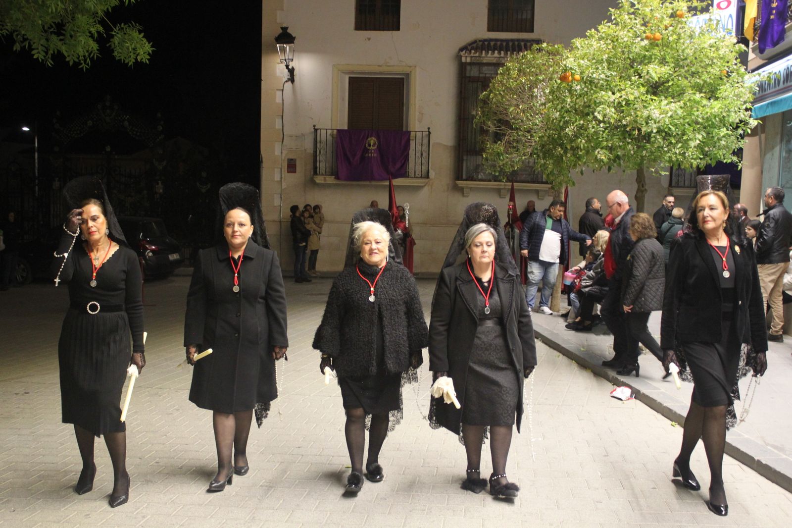 La procesión del Viernes Santo en Vélez-Rubio, en imágenes