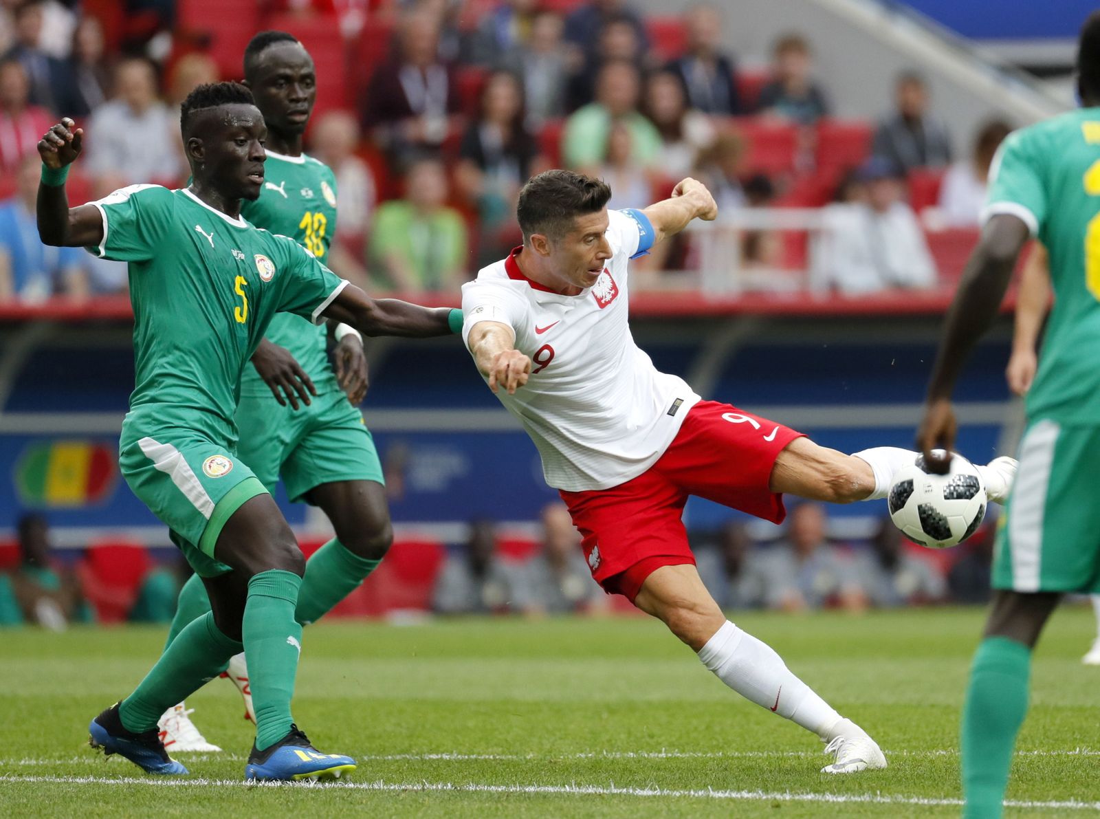 Las imágenes del Polonia-Senegal