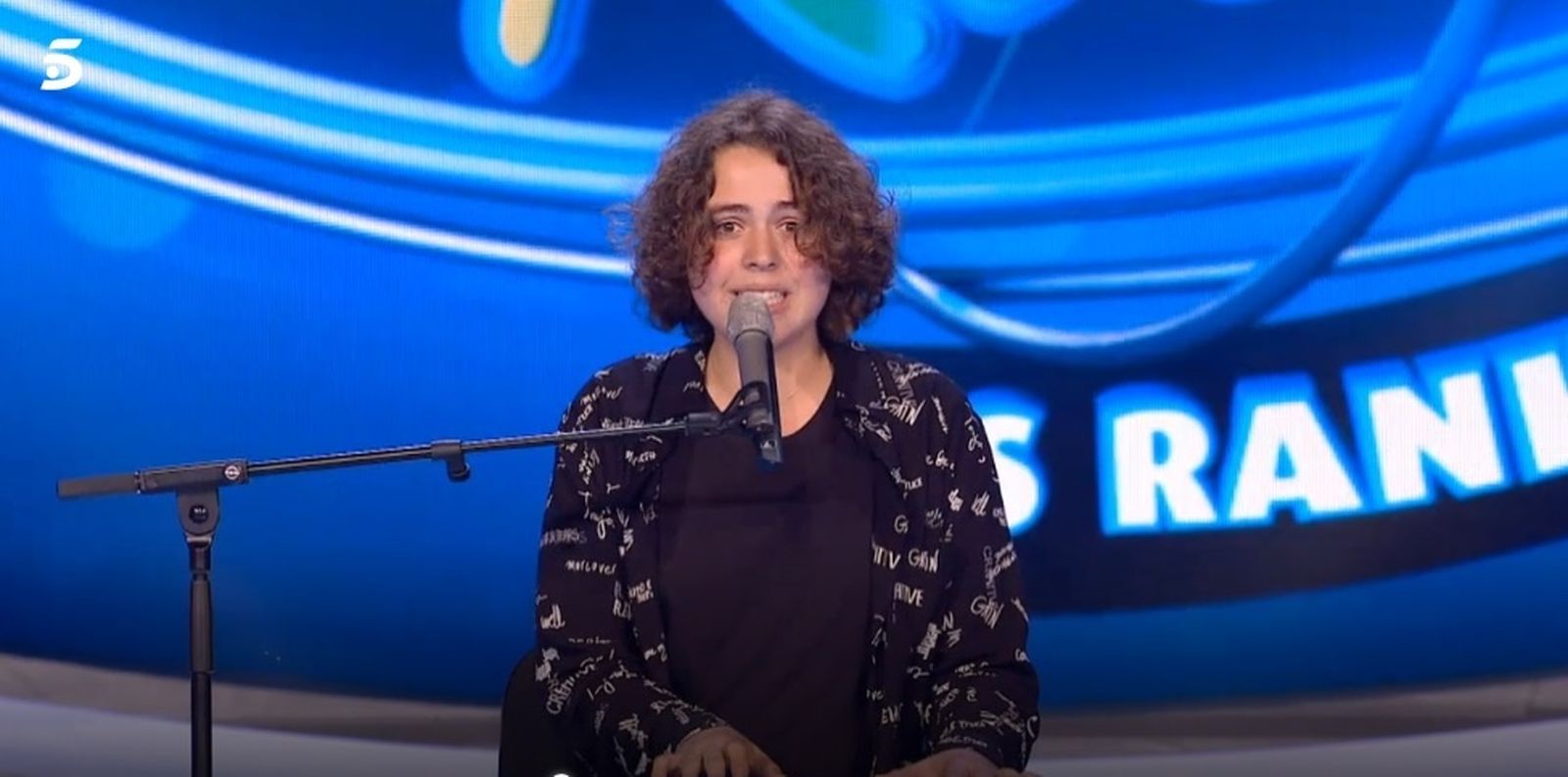 El portuense Sergio Caraballo, durante su actuación.