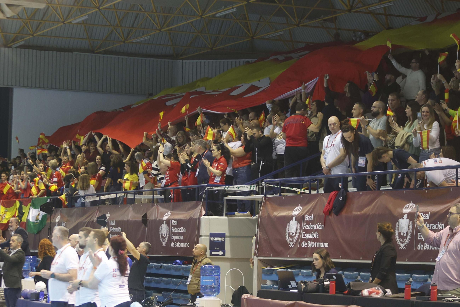 Las fotos del España Croacia de clasificación para el Mundial femenino de balonmano, en Algeciras