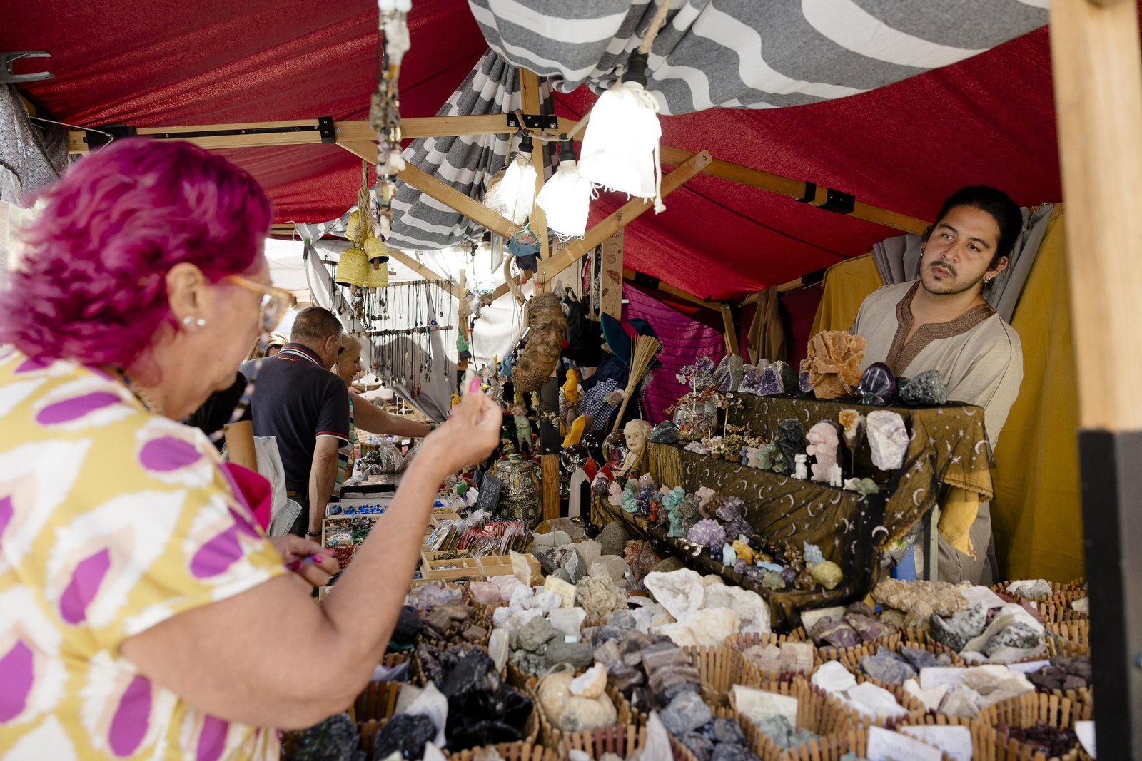 Imágenes de la inauguración del mercado andalusí