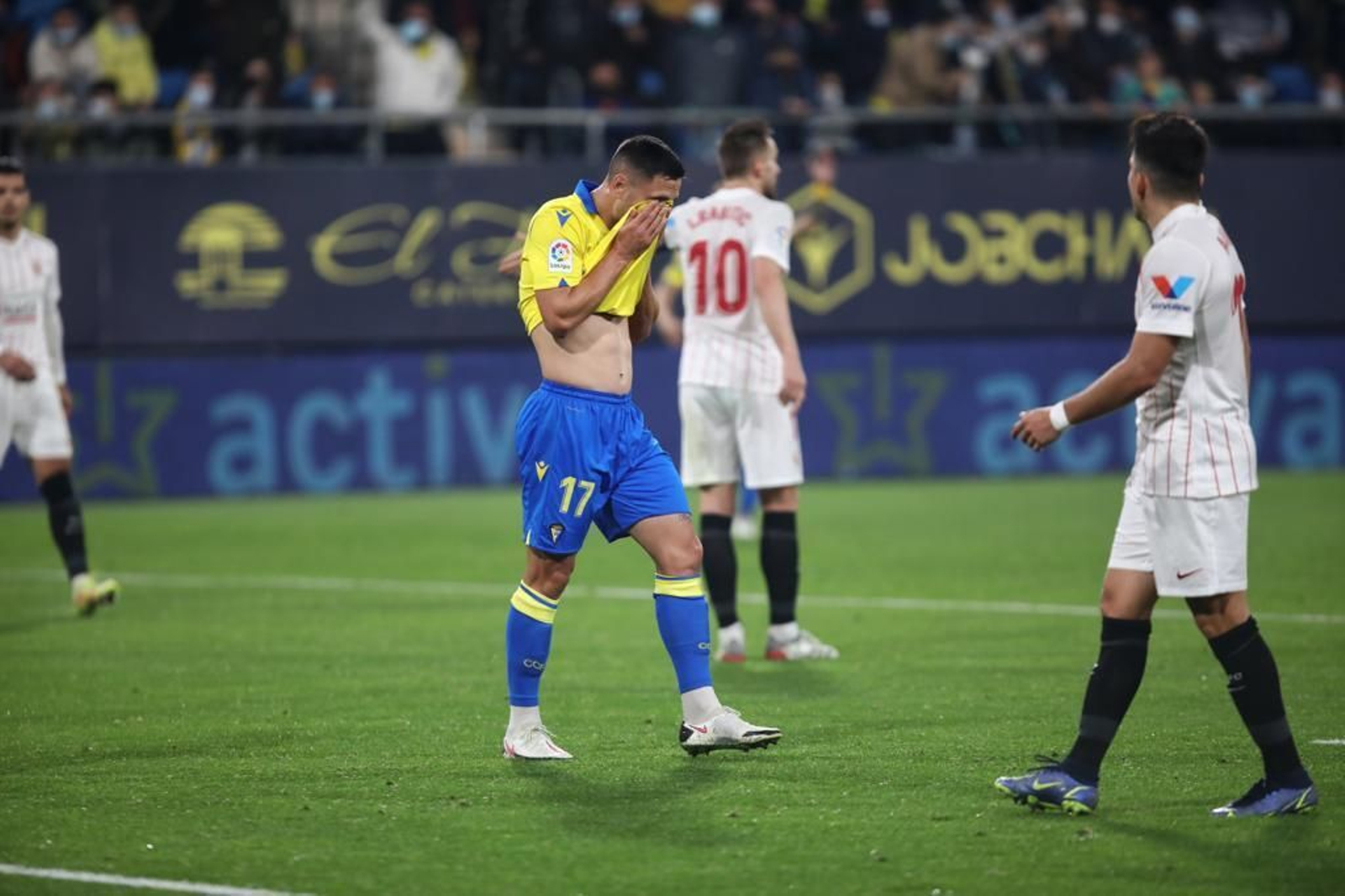 Las imágenes del Cádiz-Sevilla de Liga.