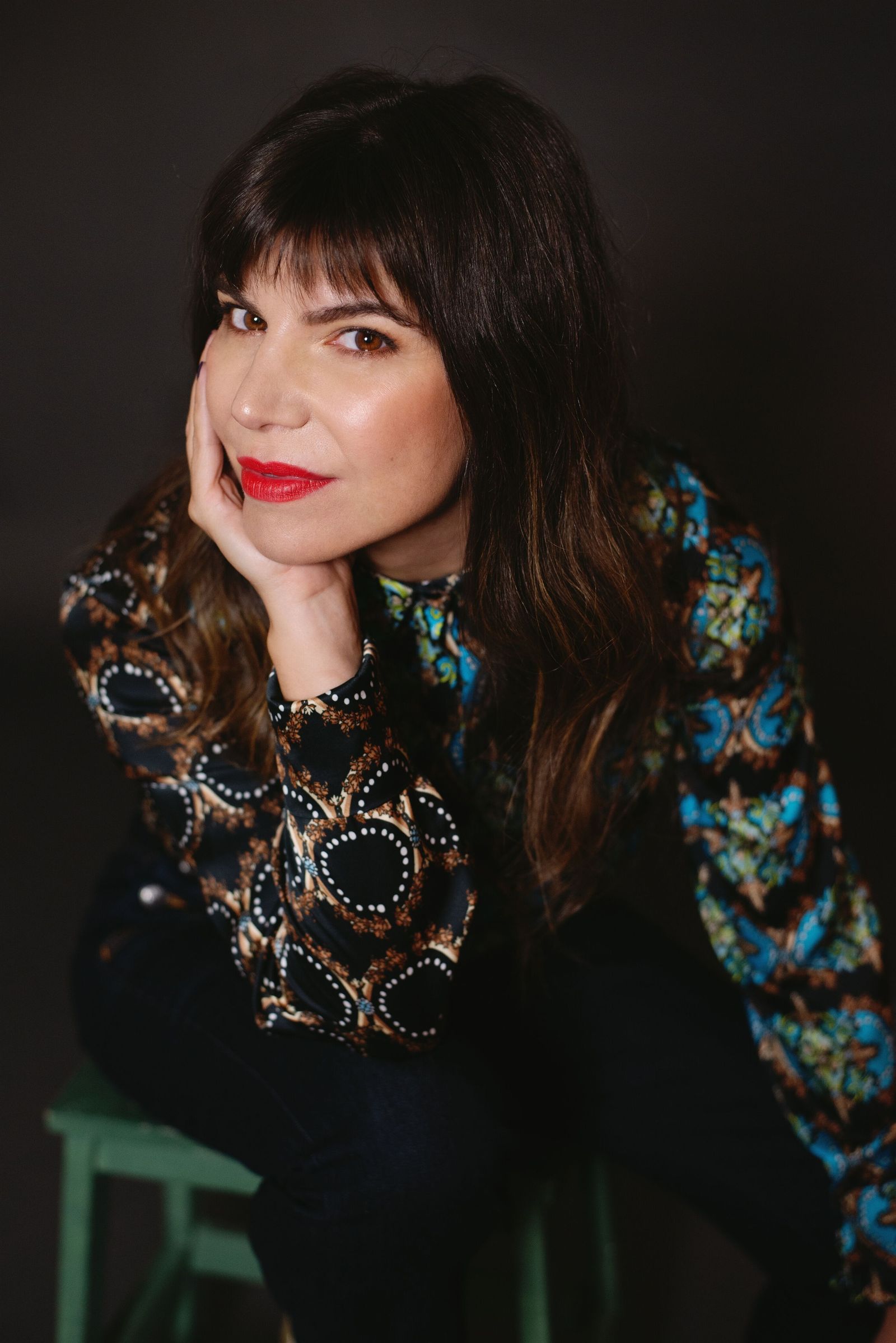 La actriz Mónica Regueiro