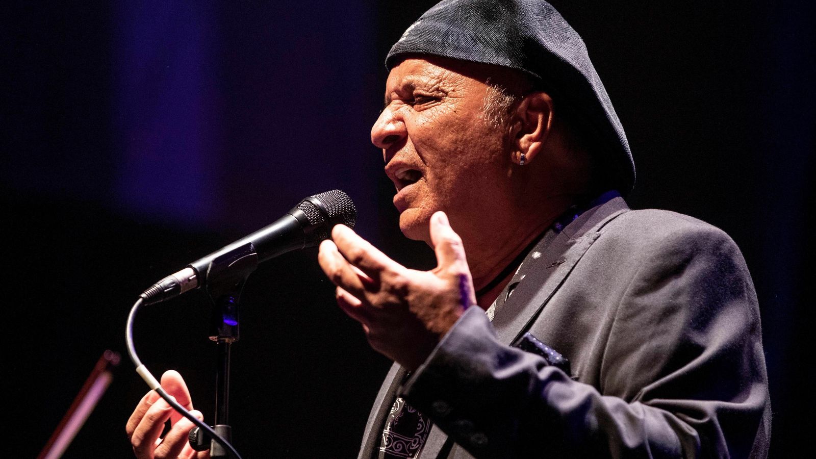 El Pele, en su actuación en el último Festival de Las Minas.