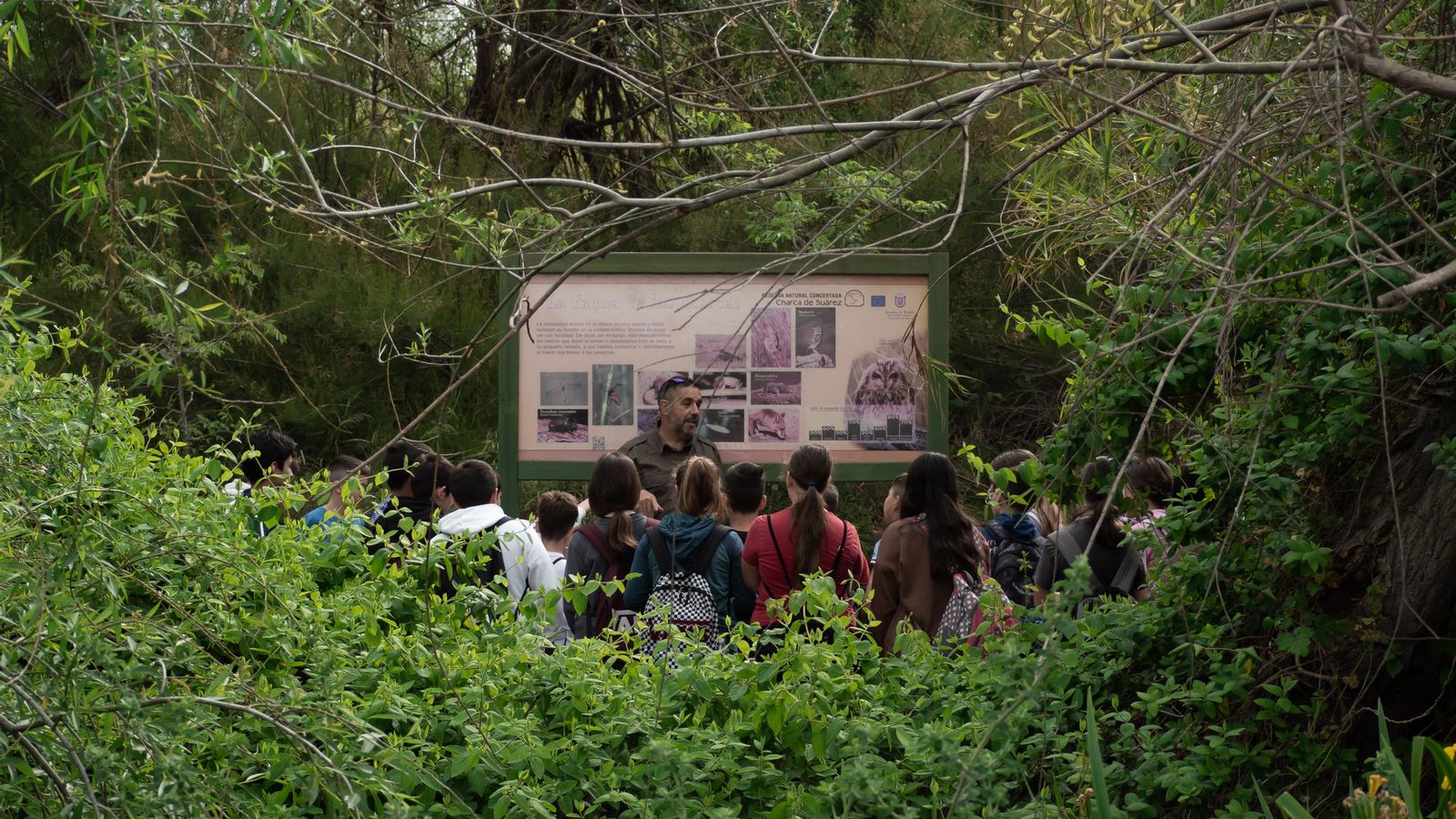 Una de las actividades que más demanda tiene es la de las visitas de escolares