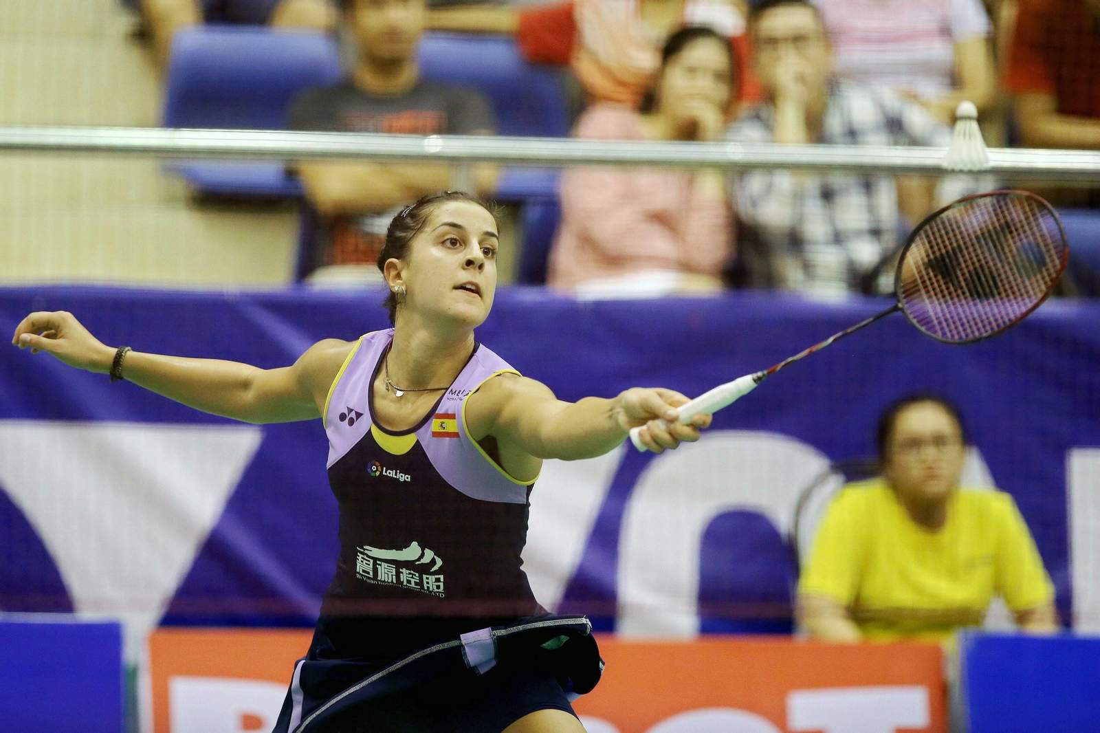 Carolina Marín, durante un partido.