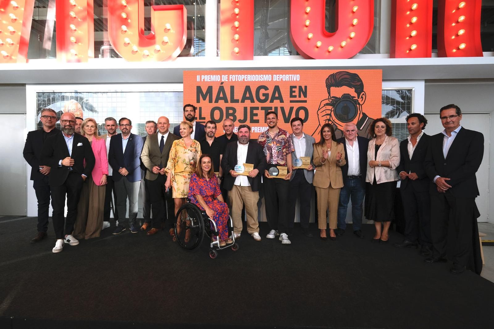 La APDM entregó sus galardones ‘Málaga en el objetivo’