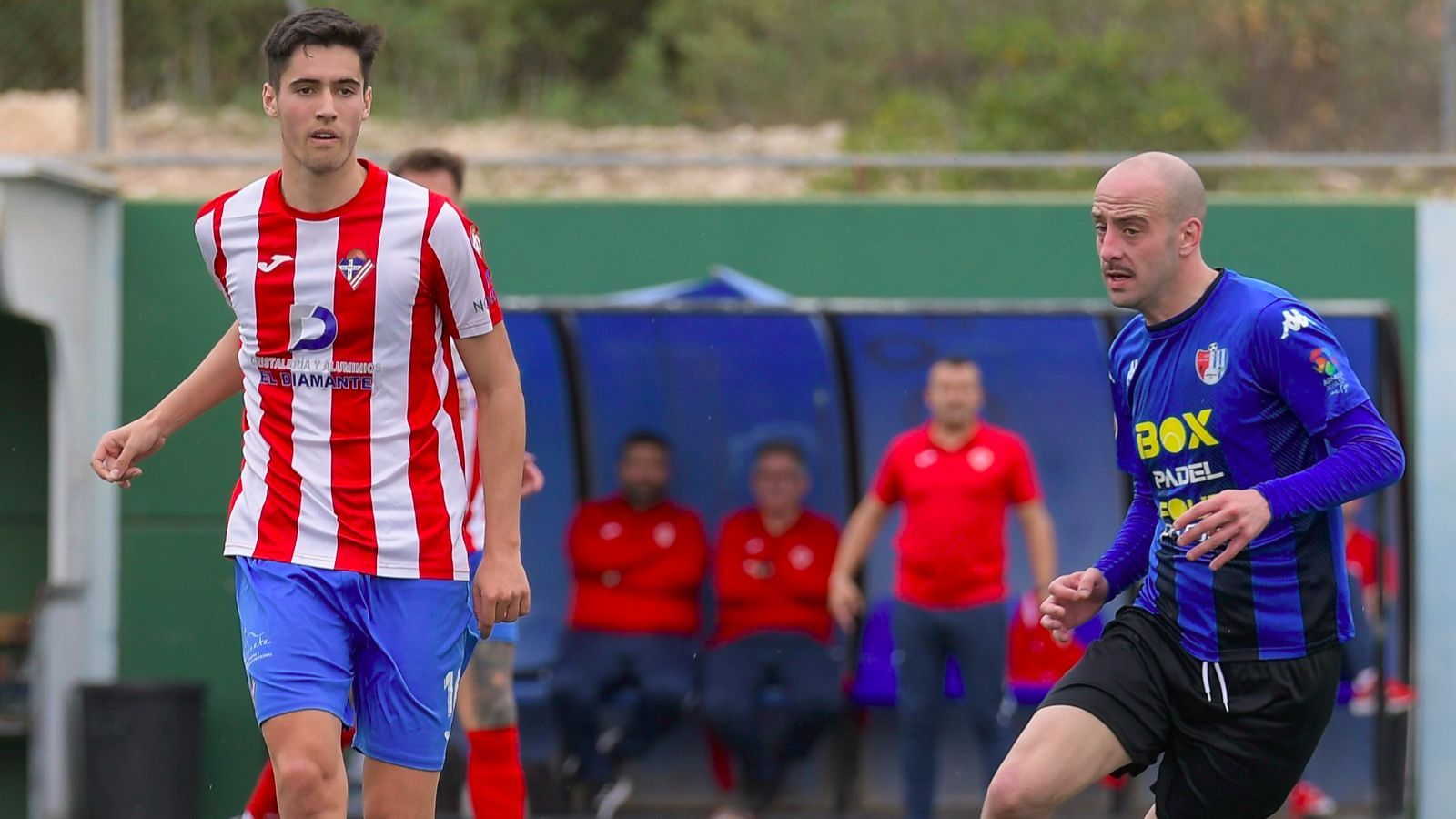 Pablo Checa, en un encuentro frente al Pulpileño.