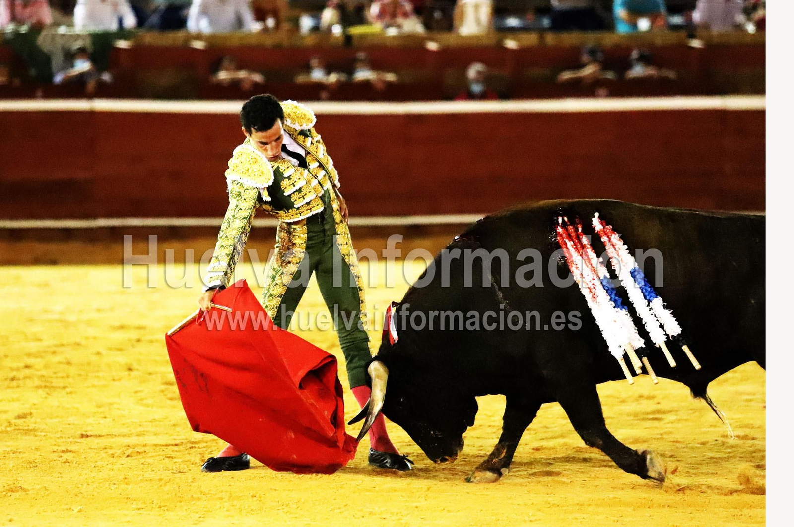 Imágenes de la corrida de David de Miranda en la plaza de toros La Merced, Huelva