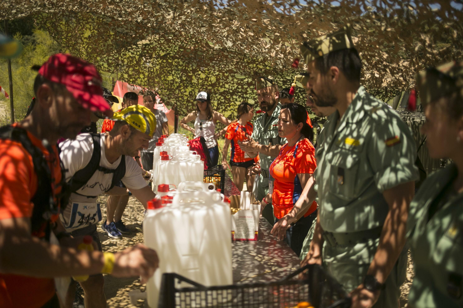 Las fotos de los 101 kilómetros de la Legión