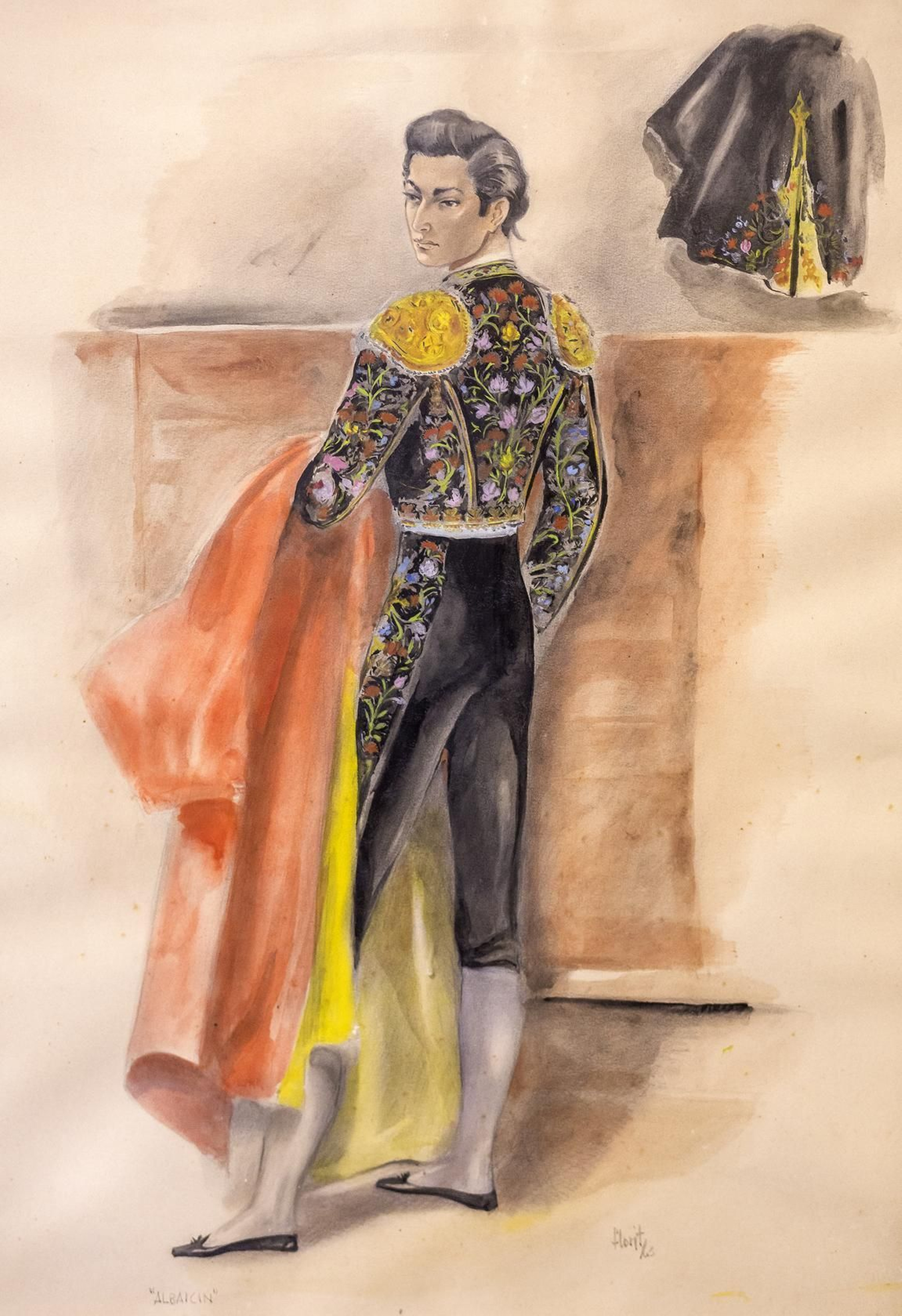 Acuarela de José Luis Florit Rodero.