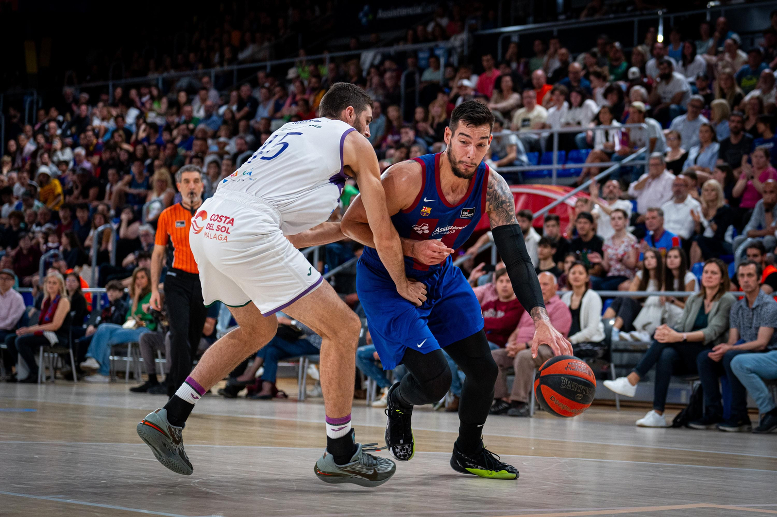 El Barcelona - Unicaja de ACB, en fotos