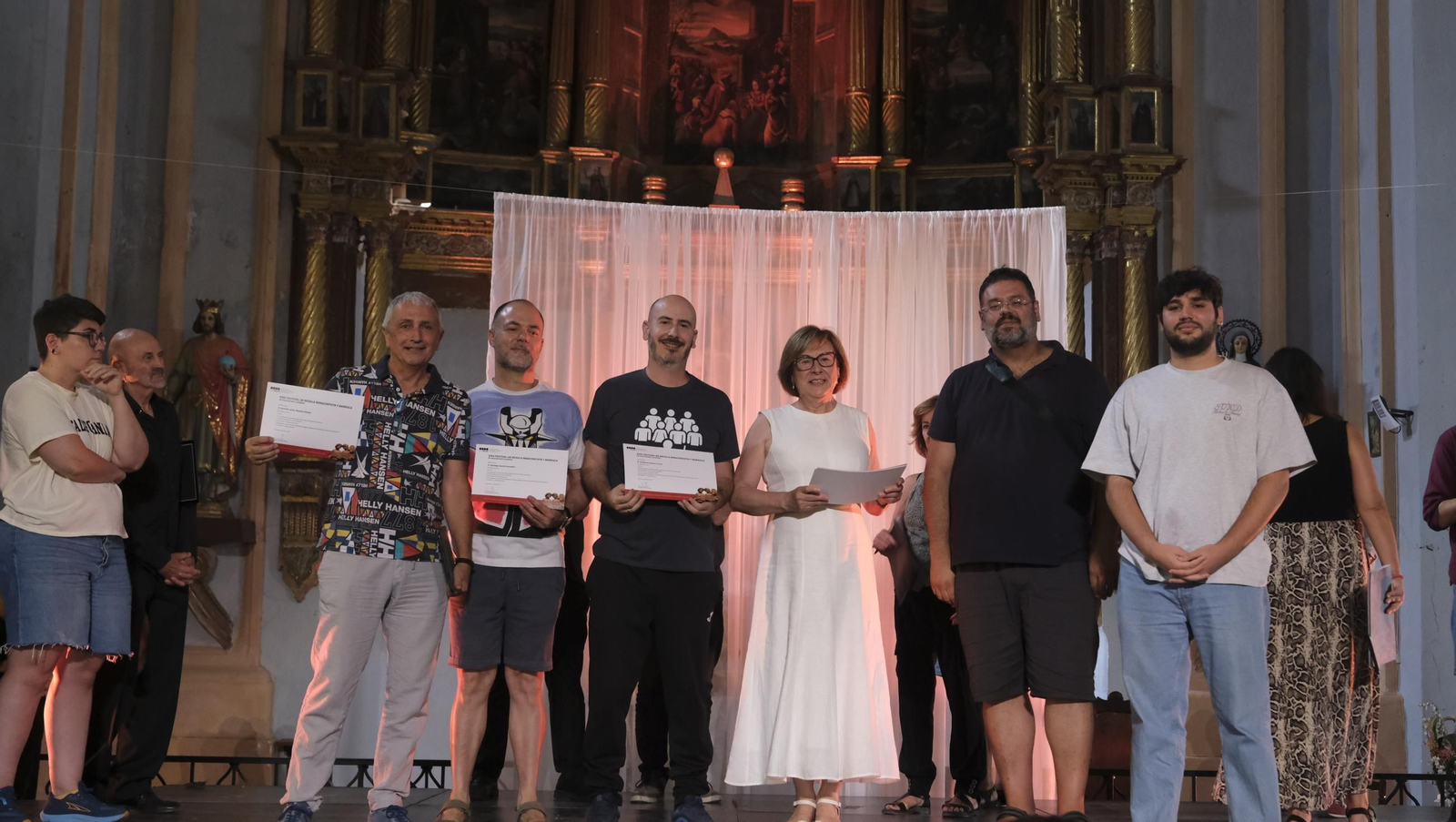 Entrega de diplomas a los alumnos de la Academia Musical del Festival de Vélez Blanco