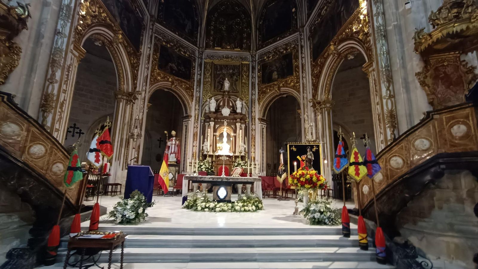 Misa de Santa Bárbara.