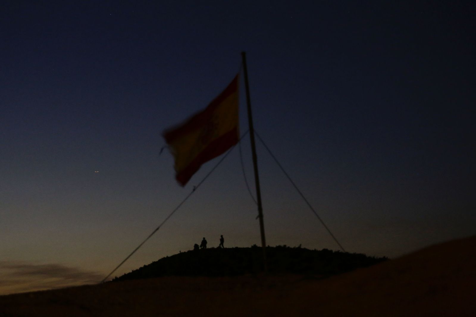 De maniobras con la Legión